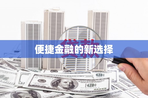 古塔便捷金融的新选择