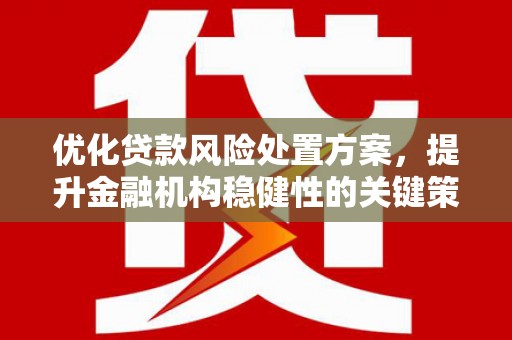 古塔优化贷款风险处置方案，提升金融机构稳健性的关键策略