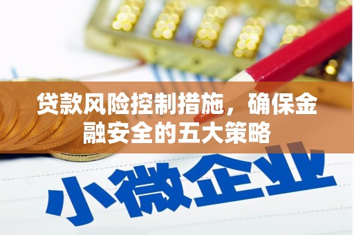 古塔贷款风险控制措施，确保金融安全的五大策略