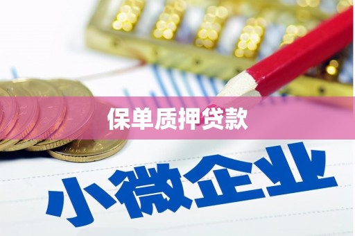 古塔保单质押贷款