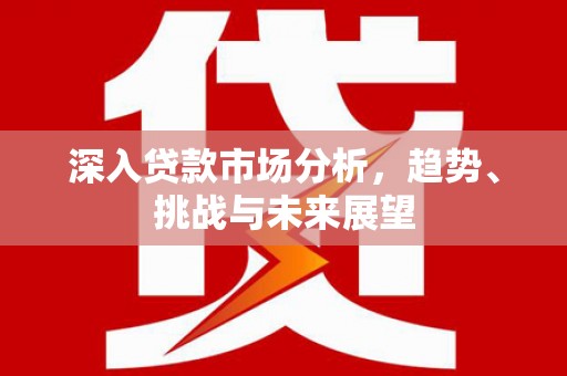 古塔深入贷款市场分析，趋势、挑战与未来展望