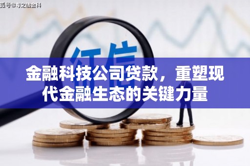 古塔金融科技公司贷款，重塑现代金融生态的关键力量