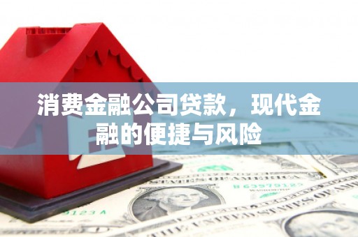 古塔消费金融公司贷款，现代金融的便捷与风险